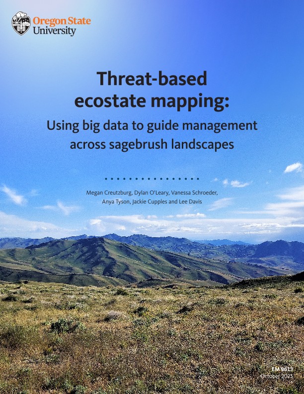Cover of ecostate mapping report.