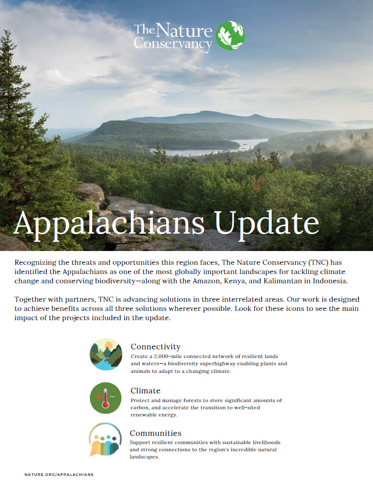 Cover of Appalachians Update Spring 2023