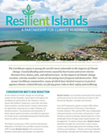 Overview of Resilient Islands initiative - a partnership between TNC and the IFRC to help communities build resilience to the impacts of climate change