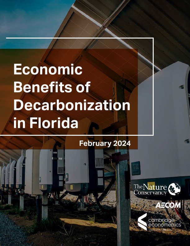 Economic Benefits of Decarbonization in Florida