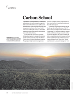 Nature Conservancy magazine features its partnership with the University of Tennessee.