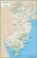 Map of New Jersey Protected Lands