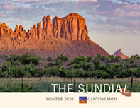 The cover of the winter 2020 issue of the Sundial.