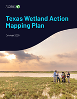 Cover of the full Texas Wetland Action Mapping Plan