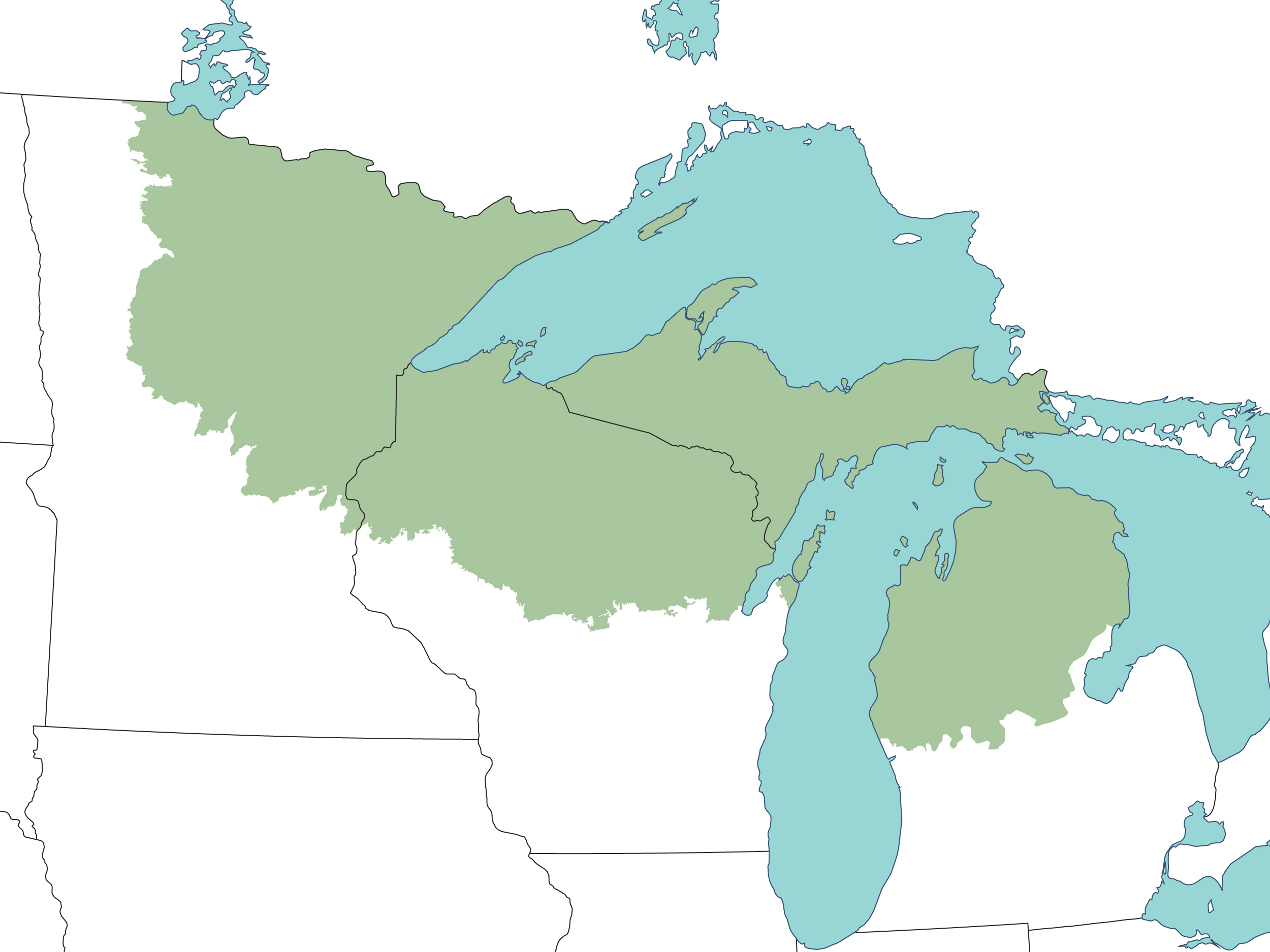 Northwoods Map