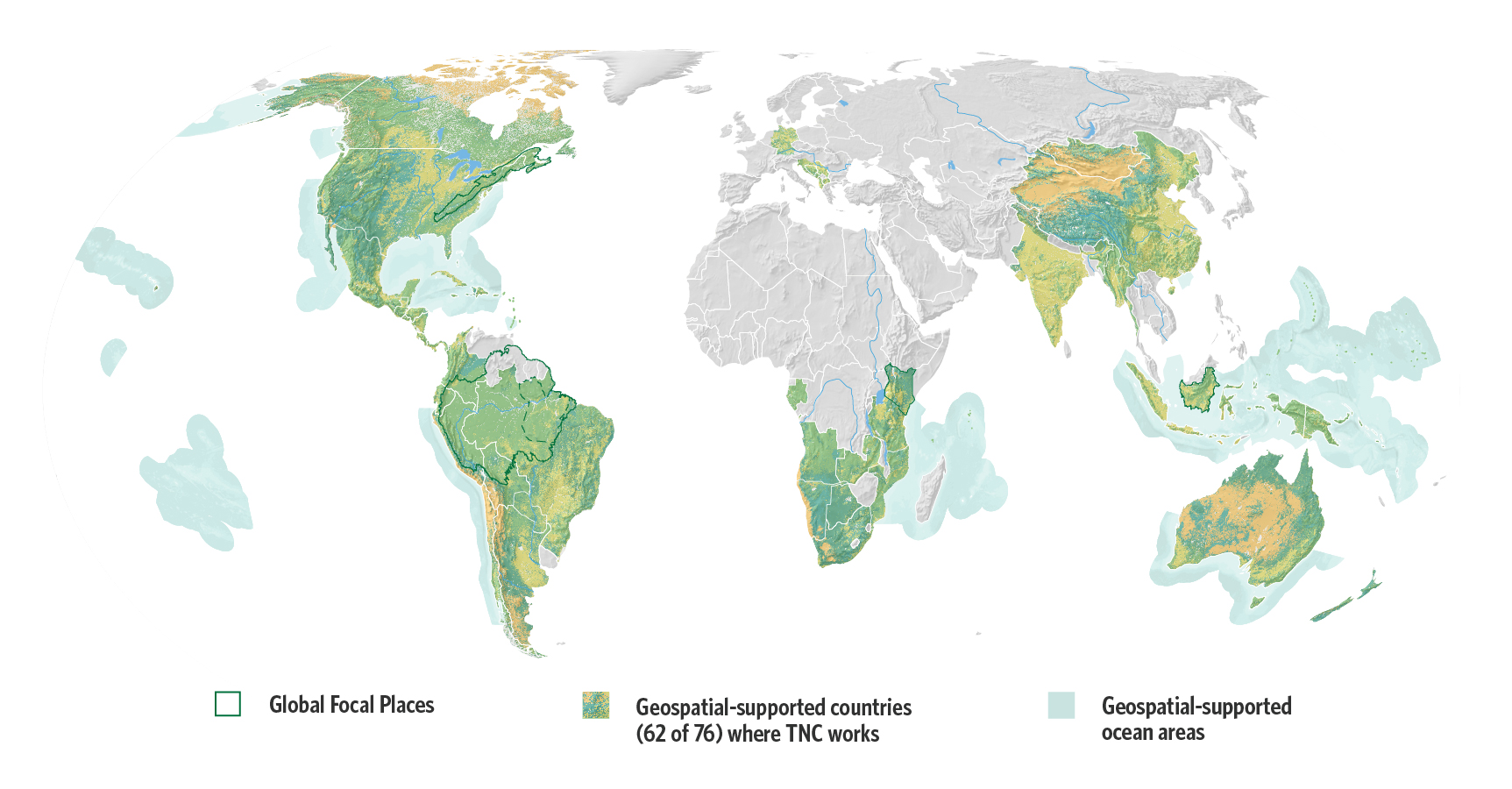 TNC's Geospatial Reach