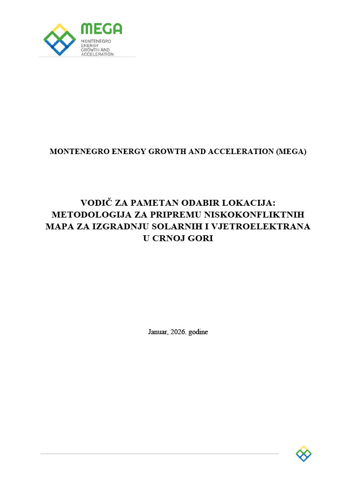 Cover for Smart Siting Guide Methodological Report.