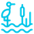 Icon of a wetland.