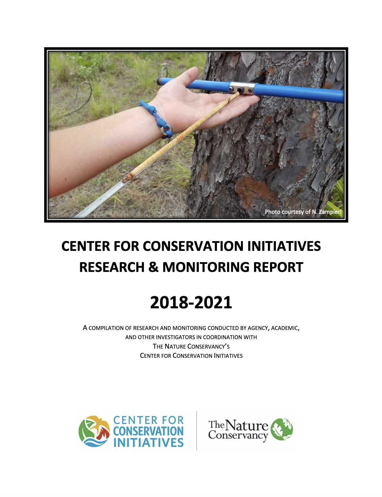 Center for Conservation Initiatives Research and Monitoring Report 2018-2021