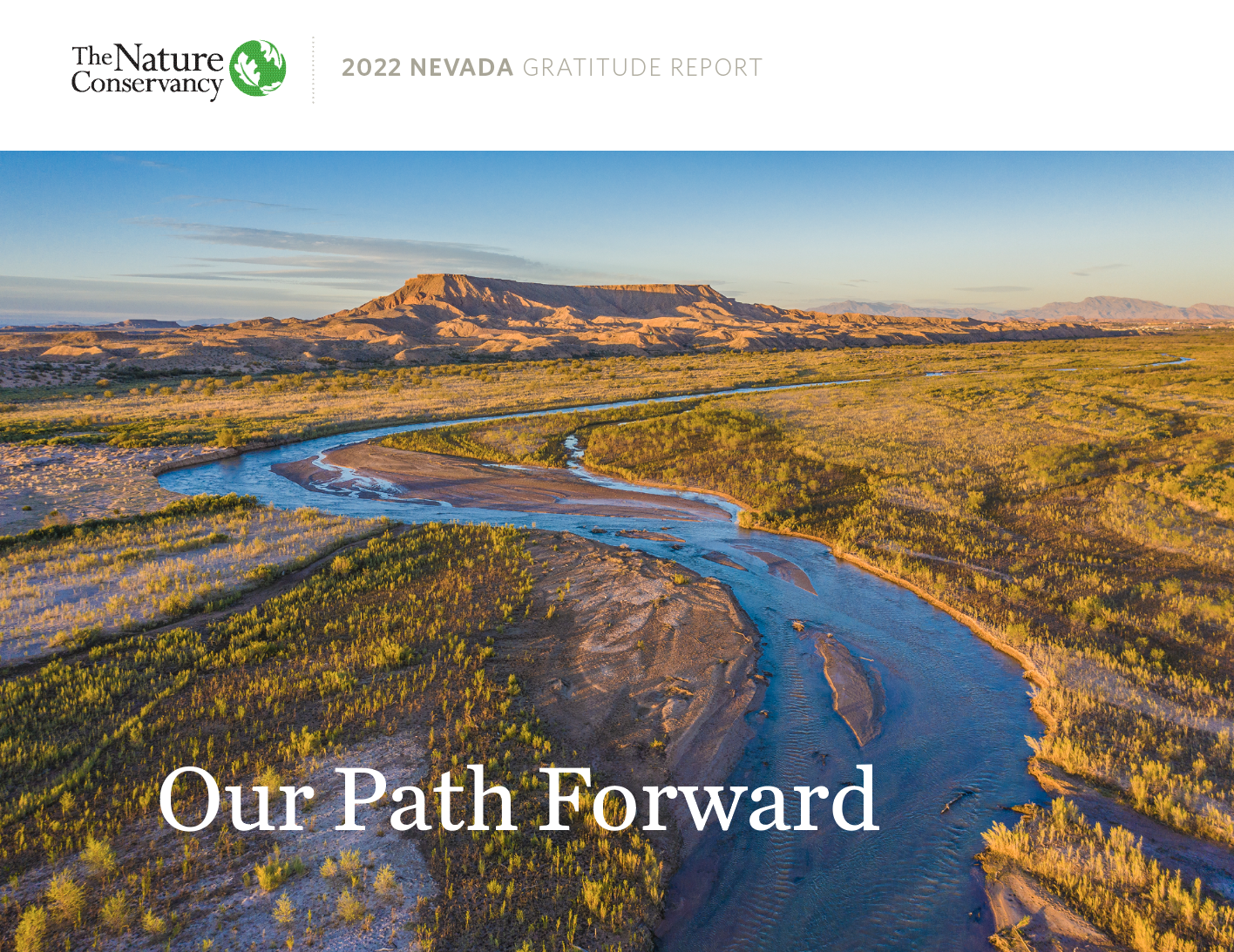 Nevada 2022 gratitude report cover thumbnail.