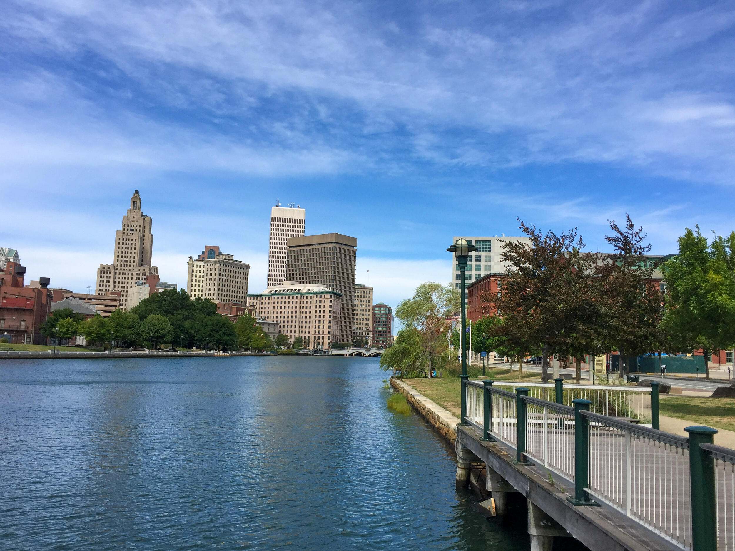 Providence city skyline.