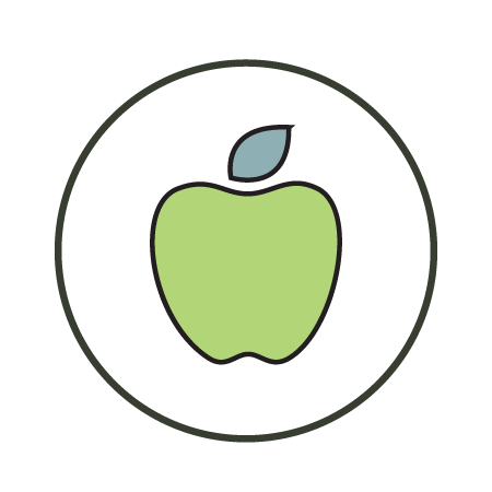 Apple icon.