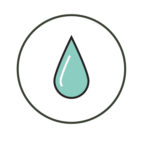 Water drop icon.