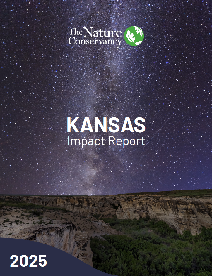 Cover of the Kansas 2025 Impact Report.