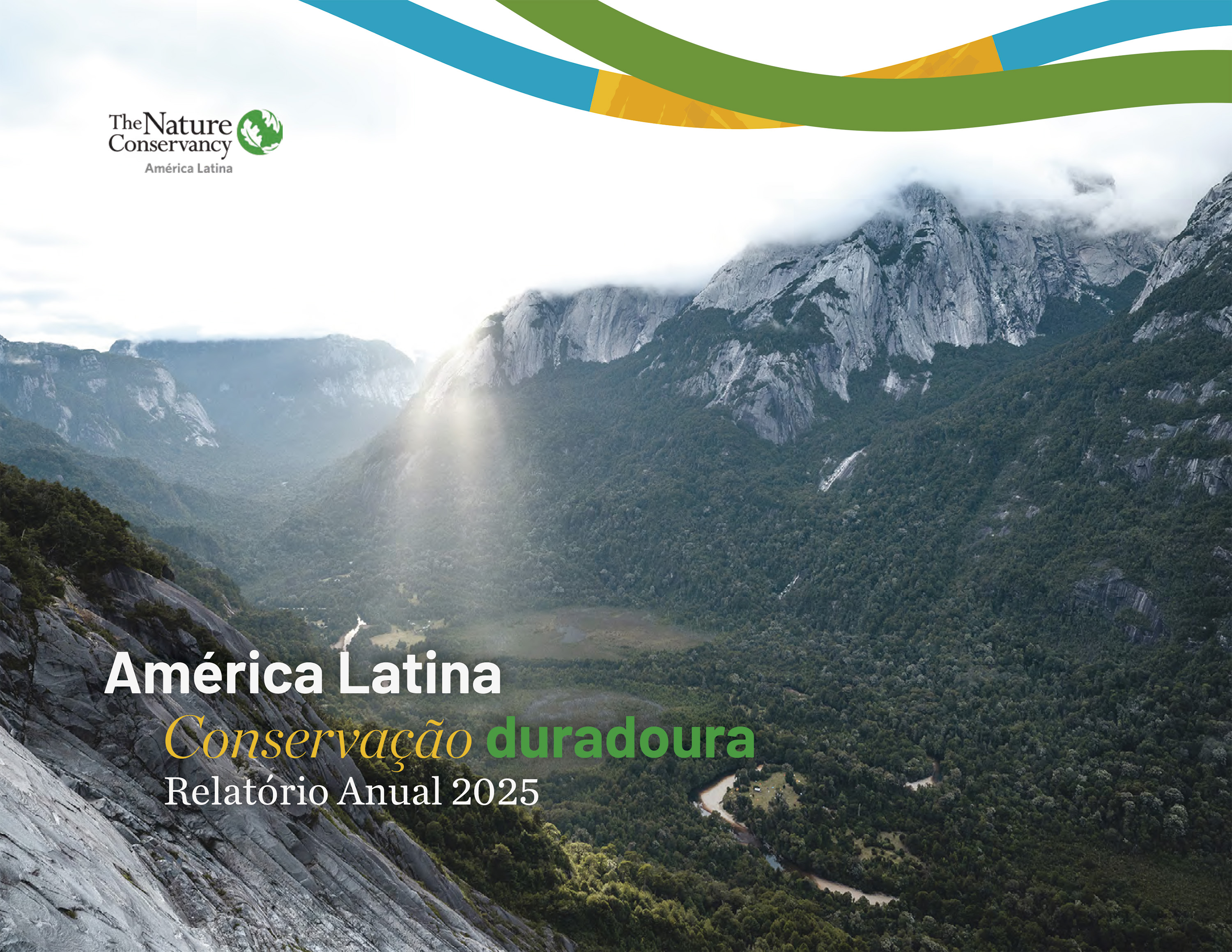 Capa do relatório em português.