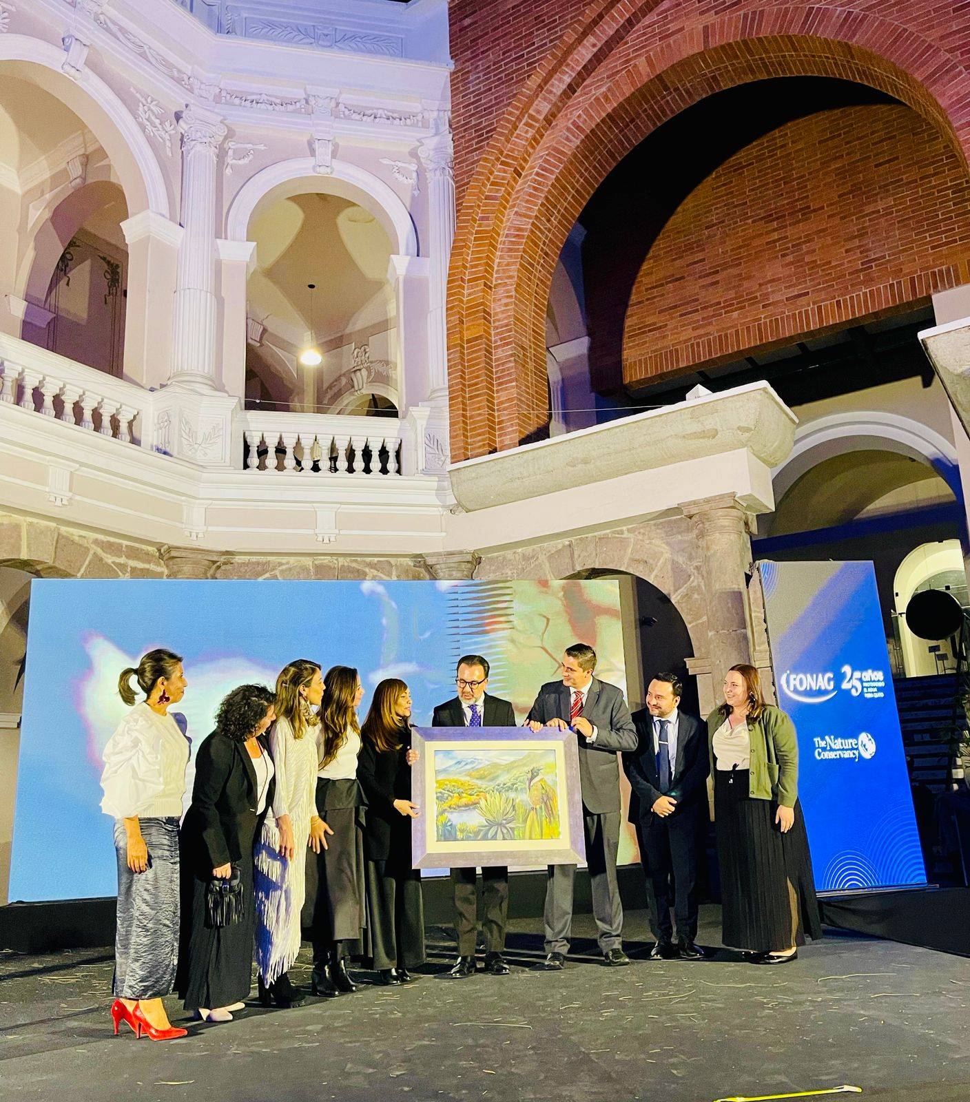 FONAG's 25th anniversary celebration in Quito.
