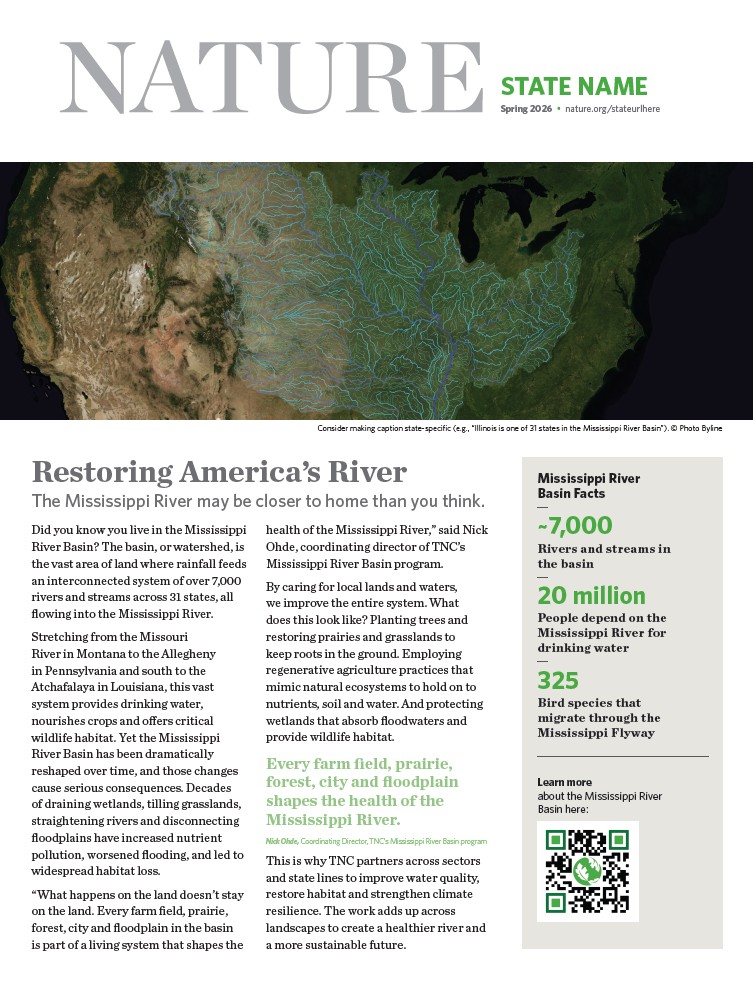 A screenshot of a magazine insert.