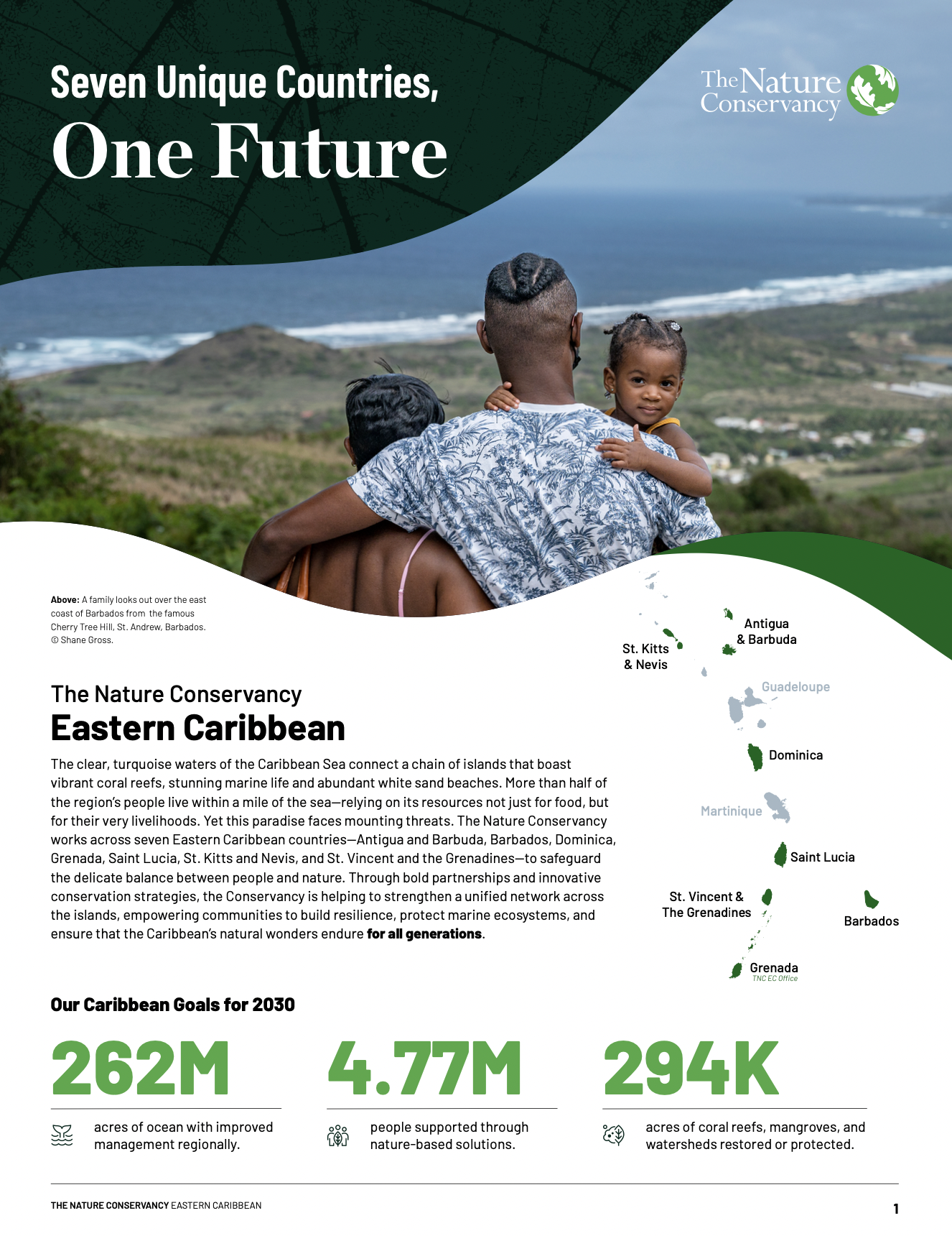 Thumbnail of the cover of the Eastern Carib Factsheet. 