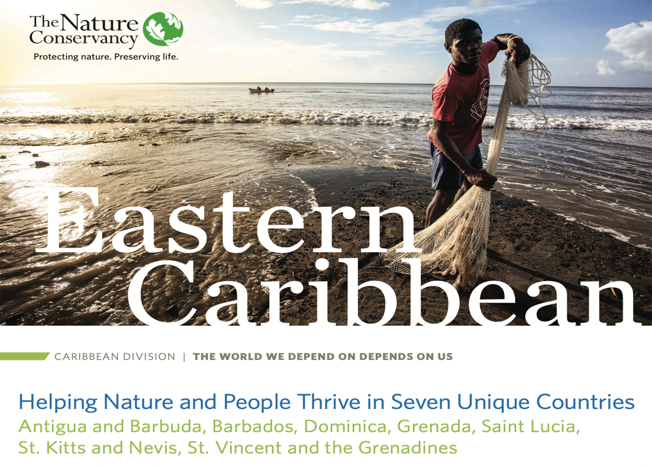 Thumbnail of the cover of the Eastern Carib Factsheet. 